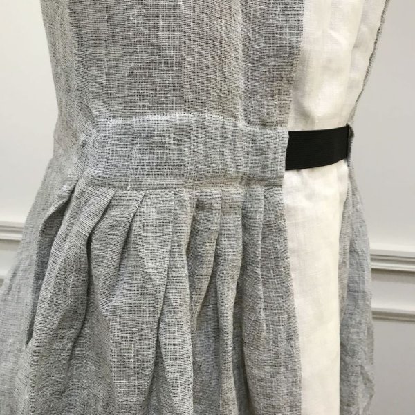 画像8: VDJ レディース ETE2018 リネン ワンピース（コレクションライン）／LIN FROISSE (8)