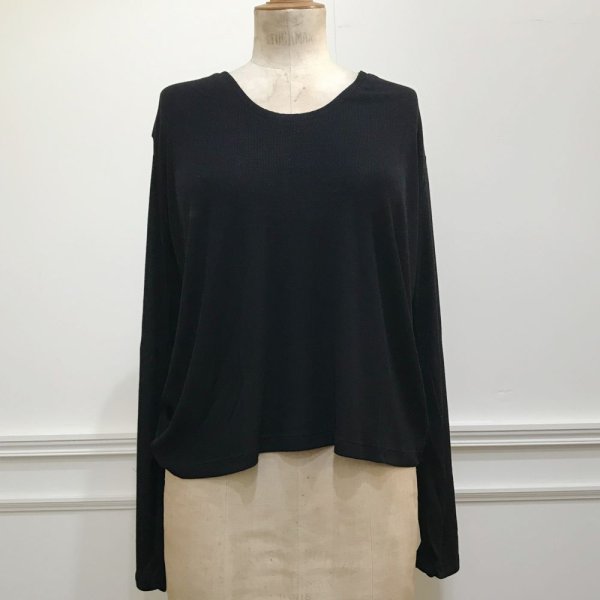 画像2: VDJ レディース UNIFORME T-シャツ／BAMBOU NOIR(サイズ1のみ) (2)