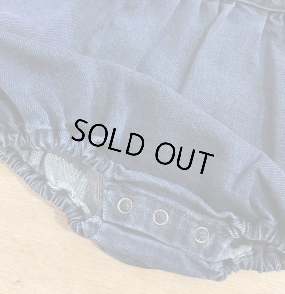 画像3: BONTON BEBE デニム・サスペンダーブルマー／939 DENIM (3)