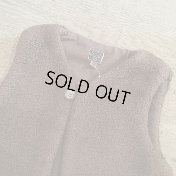 画像2: BONTON ボアベスト／491 CHESTNUT(T4のみ) (2)