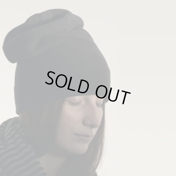 画像3: album di famiglia ビーニーキャップ／ALMOST BLACK (3)