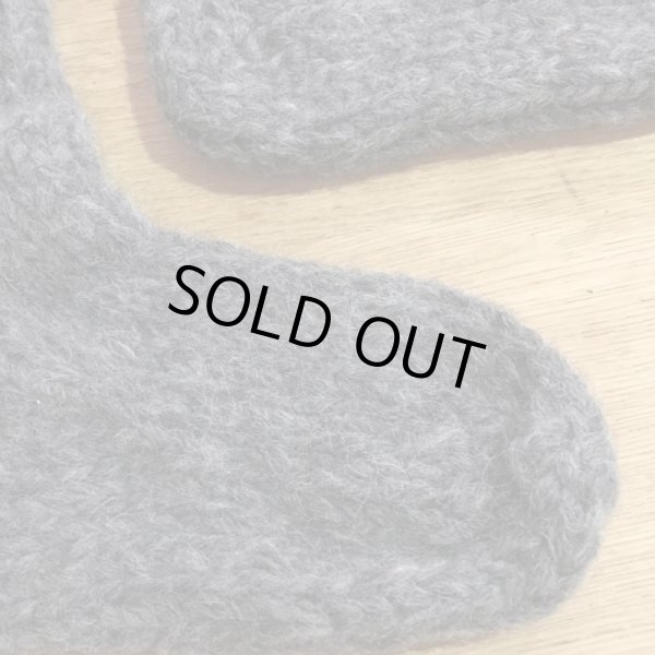 画像2: album di famiglia -LIMITED- ニットソックス／ANTHRACITE (2)