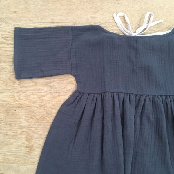画像4: liili ワンピース LIILU -18AW／GRAPHITE (4/6才のみ) (4)