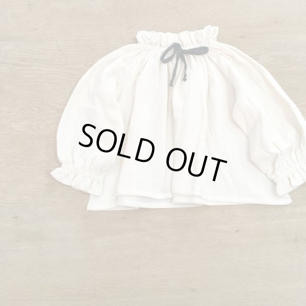 画像2: liili ブラウス OANA -18AW／VANILLA (2/4才のみ) (2)