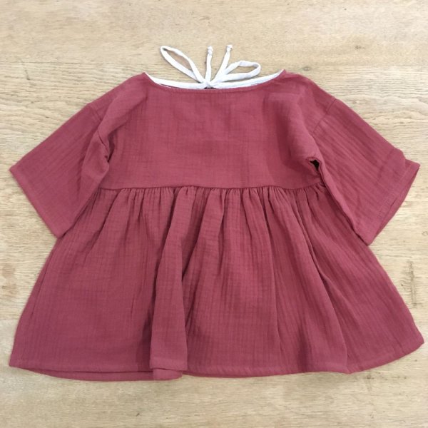画像2: liili ワンピース LIILU -18AW／CHESTNUT(2/4才のみ) (2)