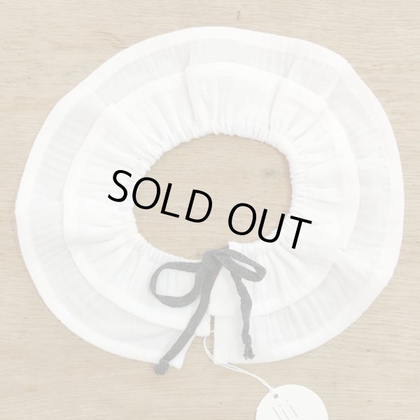 画像3: liili フリルのつけ襟 -18AW／OFFWHITE (3)