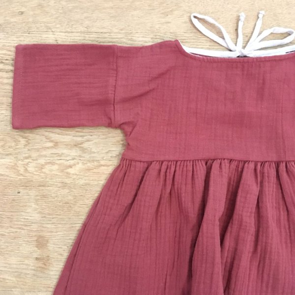 画像3: liili ワンピース LIILU -18AW／CHESTNUT(2/4才のみ) (3)