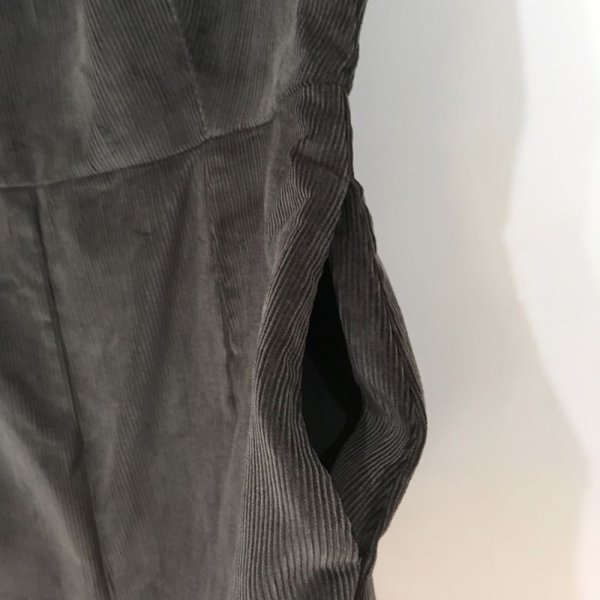 画像4: VDJ COLLECTION ベロア・コンビネゾン／VELOURS GRIS (サイズ0、1) (4)