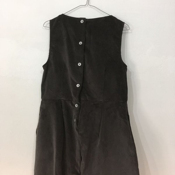 画像5: VDJ COLLECTION ベロア・コンビネゾン／VELOURS GRIS (サイズ0、1) (5)