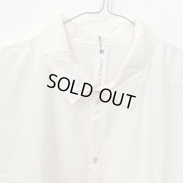 画像2: album di famiglia COLLAR SHIRT TC U1231／MILK (2)