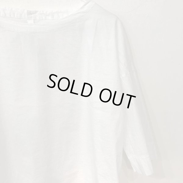 画像2: album di famiglia OPEN BACK T-SHIRT TSL 1735／WHITE (2)