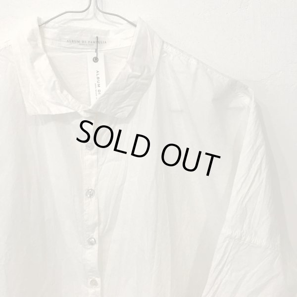 画像2: album di famiglia SHORT SHIRT TC 12_26／MILK(サイズSのみ) (2)