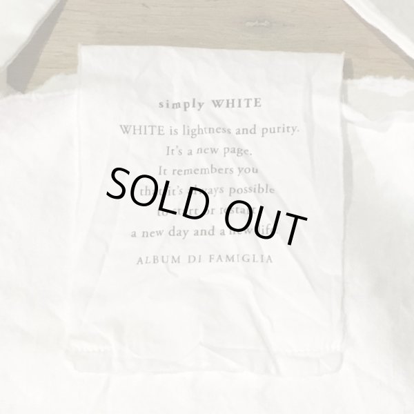 画像2: album di famiglia BAG CL リミテッド #9249／WHITE (2)