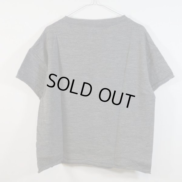 画像10: album di famiglia   #1738 T-SHIRT WW / ANTHRACITE(Sのみ) (10)