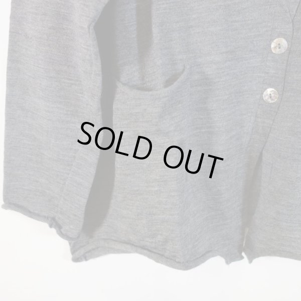 画像7: album di famiglia #41_118 CARDIGAN WW / ANTHRACITE (M/Lのみ) (7)