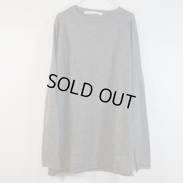 画像2: album di famiglia  #U4078 LONG T-SHIRT WW / ANTHRACITE (2)