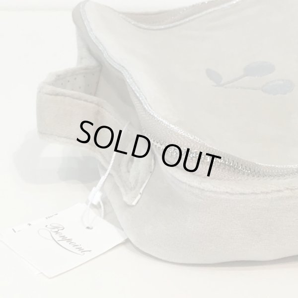 画像5: Bonpoint チェリーロゴのポーチ （小）／グレー 008 (5)