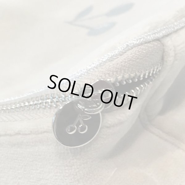 画像3: Bonpoint チェリーロゴのポーチ （小）／グレー 008 (3)