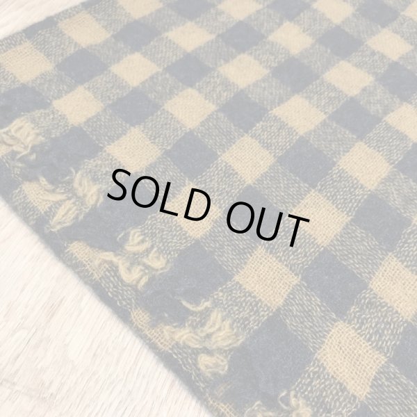 画像4: a.b (apuntob) カシミア・ストール ／ 409 チャコールXタバコ (4)