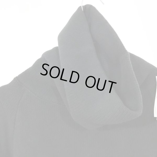 画像3: album di famiglia U1905  ユニセックス・タートルネックプルオーバー　／　BLACK (3)