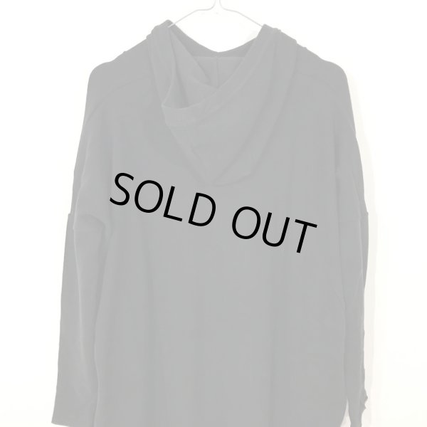 画像5: album di famiglia 31_105  ロング・フーディードレス　／　BLACK (5)