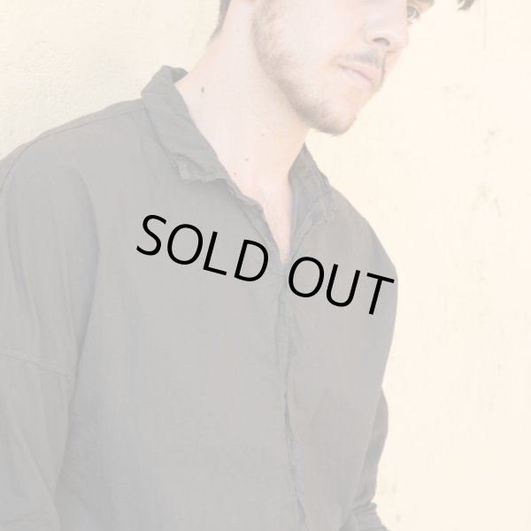 画像5: album di famiglia U1234  ユニセックス・シャツブラウス / BARK (5)