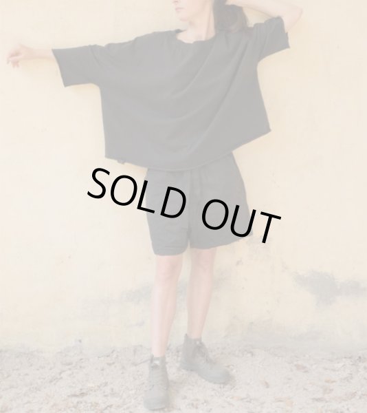 画像3: album di famiglia 40_166  プルオーバー / BLACK (3)