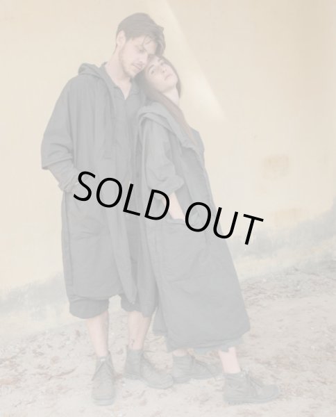 画像7: album di famiglia  45_19  フーディー・コート / OLIVE (7)