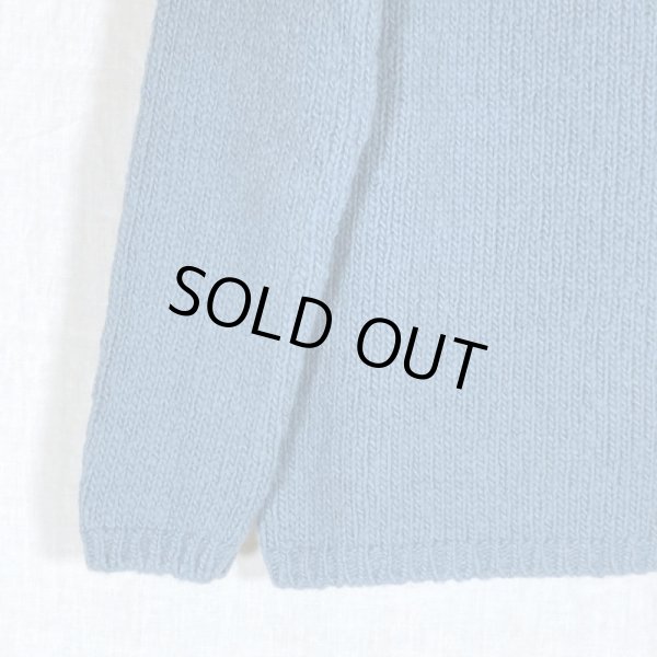 画像4: a.b (apuntob) アルパカ ニット／5 ライトブルー(Mのみ) (4)