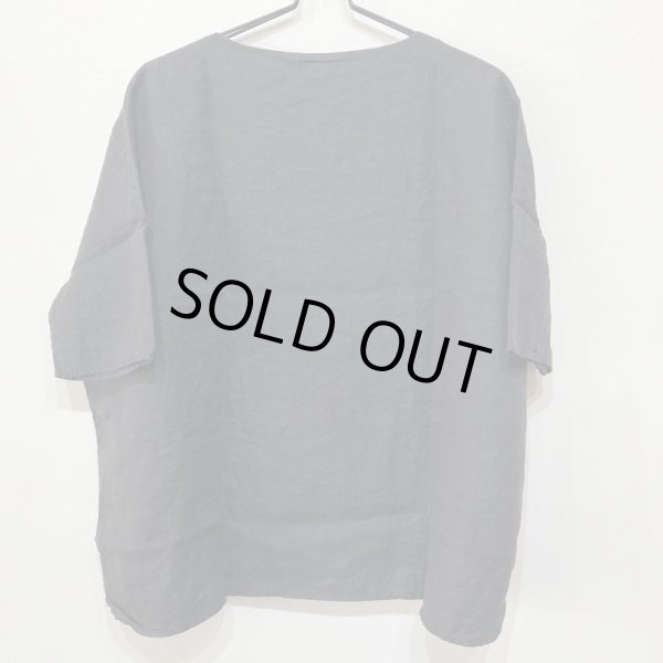 画像5: album di famiglia 12_62  リネン・T-シャツ / BARK (Sのみ) (5)