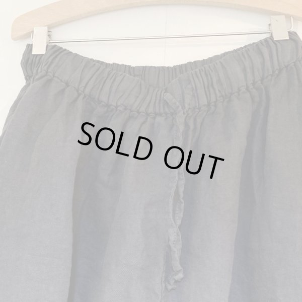 画像3: album di famiglia U2381  リネン ユニセックス・ボトムス (Mサイズのみ) (3)