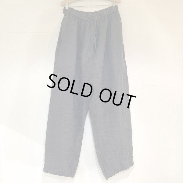 画像2: album di famiglia U2381  リネン ユニセックス・ボトムス (Mサイズのみ) (2)