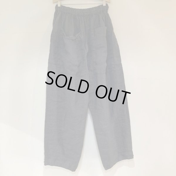 画像4: album di famiglia U2381  リネン ユニセックス・ボトムス (Mサイズのみ) (4)