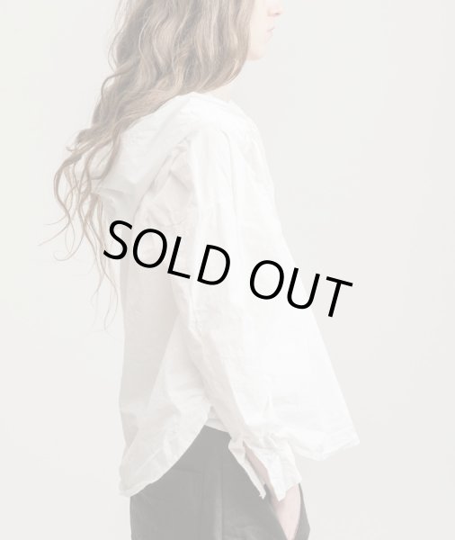 画像6: album di famiglia 12_76 フーディーブラウス - MILK(L/M~Lのみ) (6)