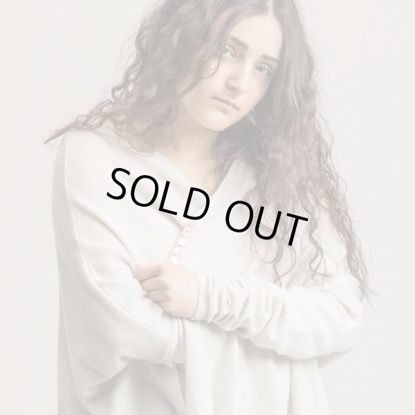 画像4: #41_152 カシミア・カーディガン - CHARCOAL (4)