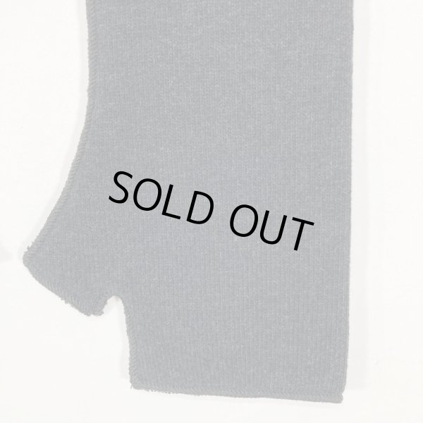 画像4: album di famiglia 9319  ロング・フィンガーレスグラブ - CHARCOAL (4)