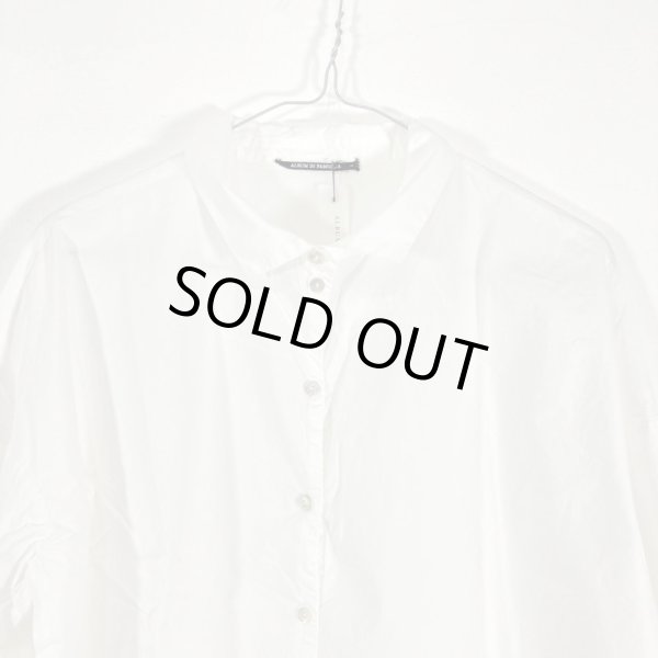 画像3: album di famiglia 12_74 ショートカラーシャツブラウス - MILK(Sのみ) (3)