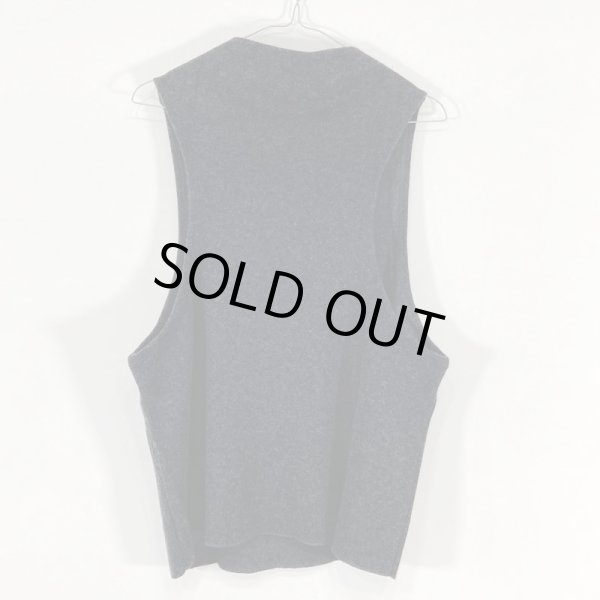 画像4: album di famiglia #4410 カシミアベスト - CHARCOAL (4)