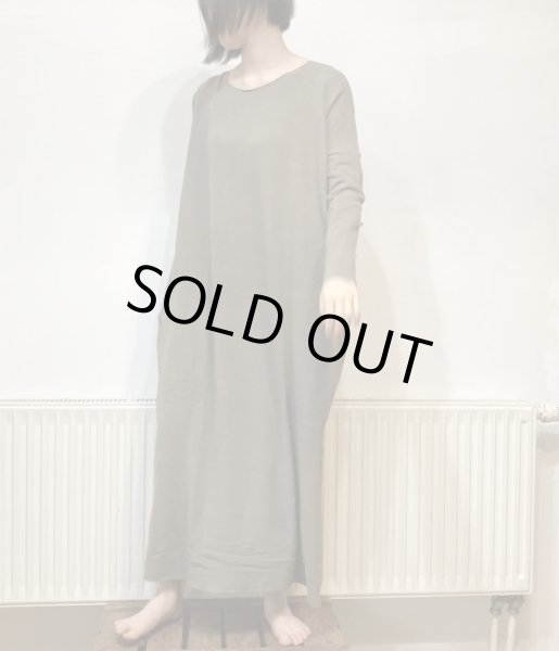 画像4: album di famiglia 31_138 ラウンドネックドレス - MARRON GLACÉ(Sのみ) (4)