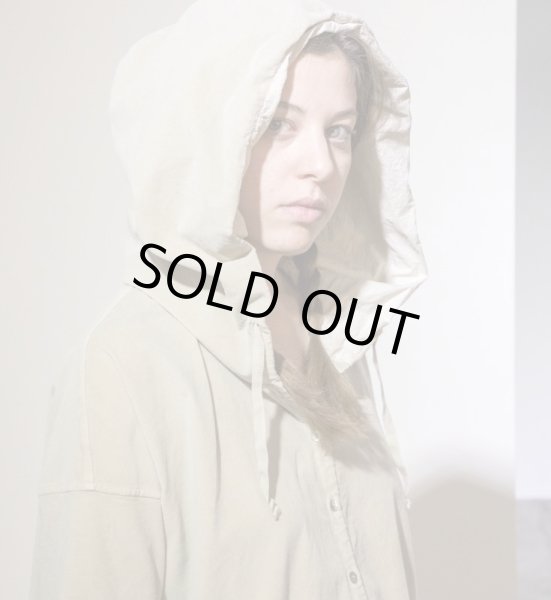 画像3: 31_171 VELVET HOODED DRESS -BEIGE- (L  /M~Lサイズのみ) (3)