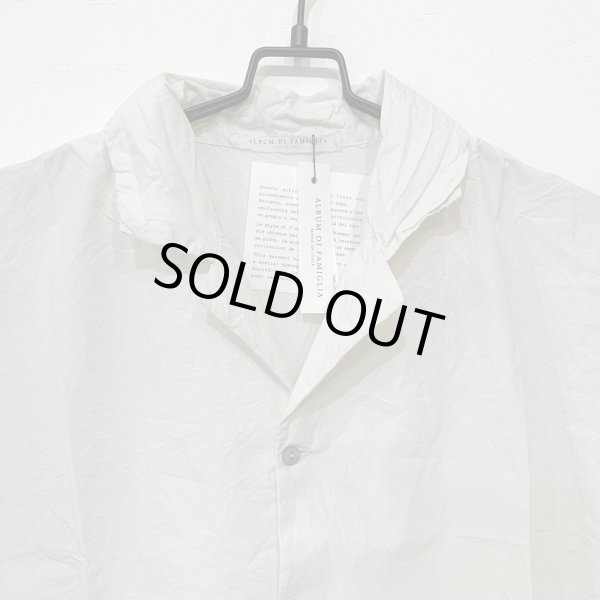 画像2: ALBUM DI FAMIGLIA ユニセックスシャツブラウス U1240 UNISEX SHIRT TC /(XSのみ) (2)