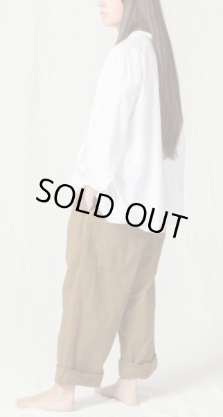 画像3: ALBUM DI FAMIGLIA プルオーバーシャツ 12_87 LOOSE SHIRT TC  (3)