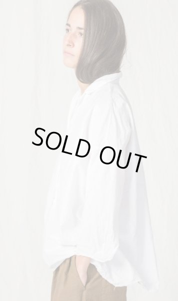 画像2: ALBUM DI FAMIGLIA プルオーバーシャツ 12_87 LOOSE SHIRT TC  (2)