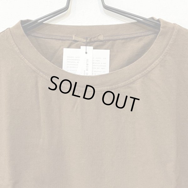 画像6: ALBUM DI FAMIGLIA オーバーサイズド T-シャツ U1718 BIG BIG T-SHIRT HC /DUNEカラーのみ (6)