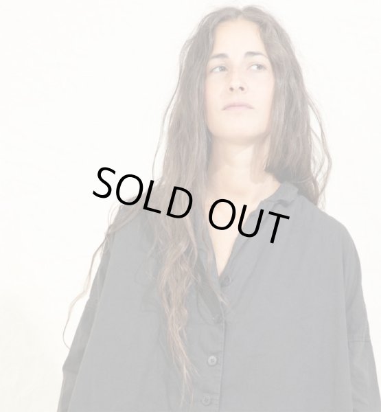 画像6: 31_180 TAILORED COLLAR DRESS CC / CHARCOAL (Lサイズのみ) (6)