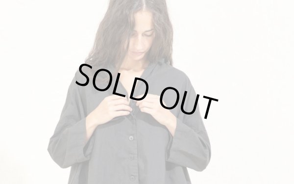 画像7: 31_180 TAILORED COLLAR DRESS CC / CHARCOAL (Lサイズのみ) (7)