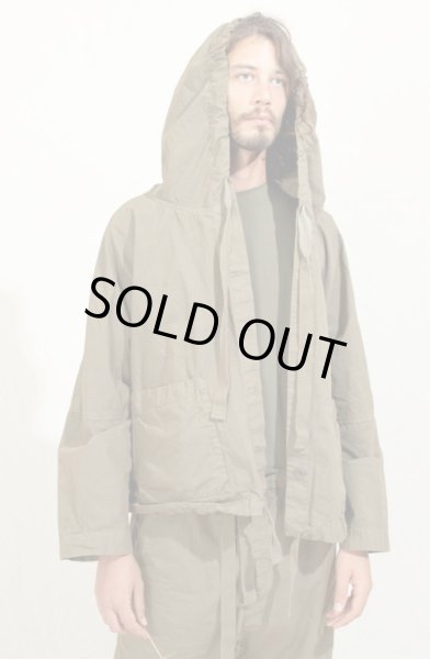 画像16: 4344 HOODED JACKET CC / KHAKI (Sサイズのみ) (16)