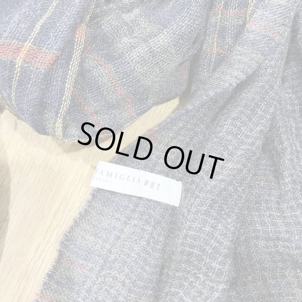 画像4: #94_59 TARTAN WS SCARF カシミア100% -NAVY- (4)