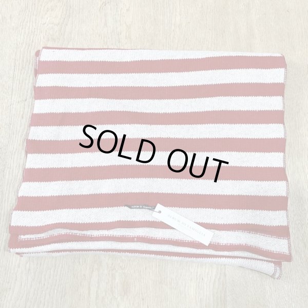画像3: 94_56 STRIPED SCARF ST -RED- (3)