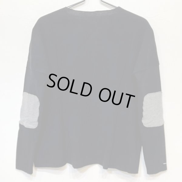 画像8: 40_196 PATCHED V NECK JP -BLACK-(S/S~Mのみ) (8)